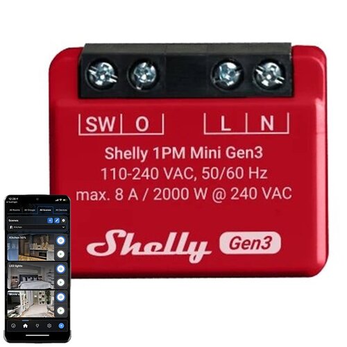 Sterownik SHELLY 1PM Mini Gen3