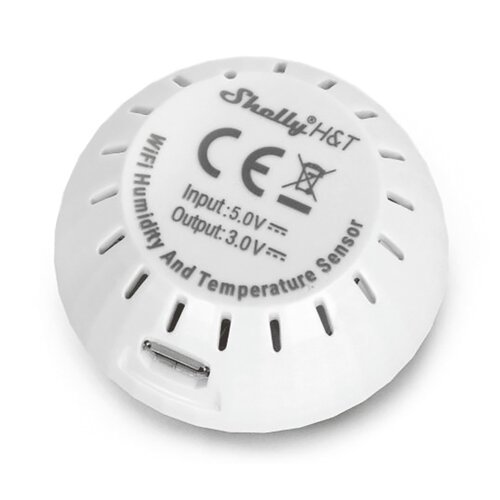 Adapter USB do czujnika temperatury SHELLY H&T (Biały)