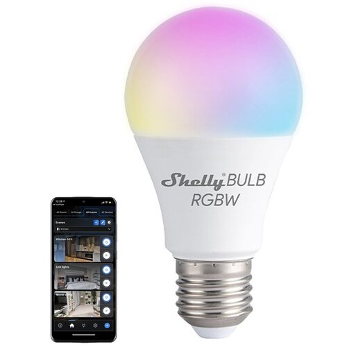 Inteligentna żarówka LED SHELLY Duo 9W E27 RGBW Wi-Fi