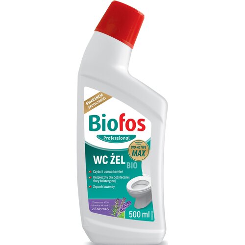 Żel do czyszczenia toalety WC BIOFOS Professional Bio 500 ml