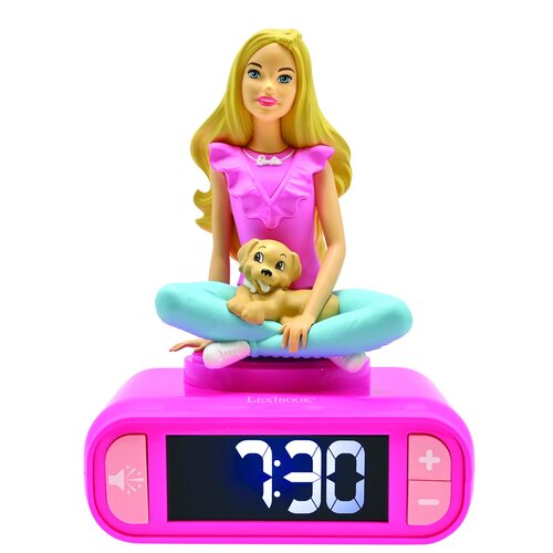 Budzik z lampką nocną LEXIBOOK Barbie RL800BB
