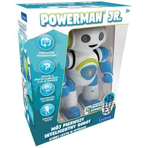 Zabawka interaktywna LEXIBOOK Powerman Jr Robot ROB20PL