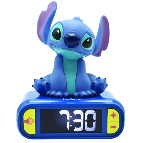 Budzik z lampką nocną LEXIBOOK Disney Stitch RL800D