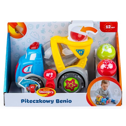 Zabawka edukacyjna DUMEL Językowa dla najmłodszych Piłeczkowy Benio DD42977