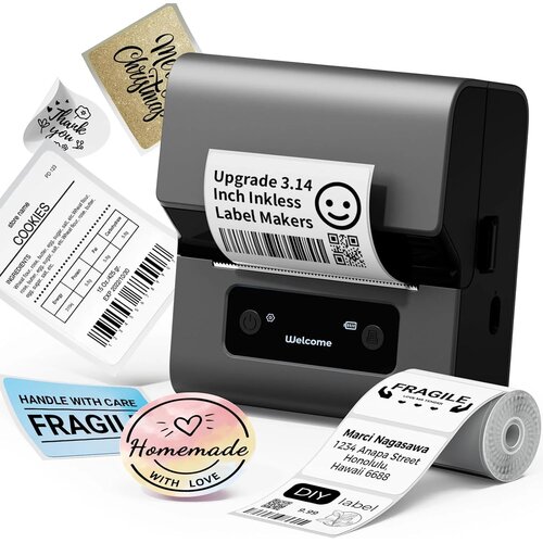 Drukarka PHOMEMO M221 Złącze USB Czarny