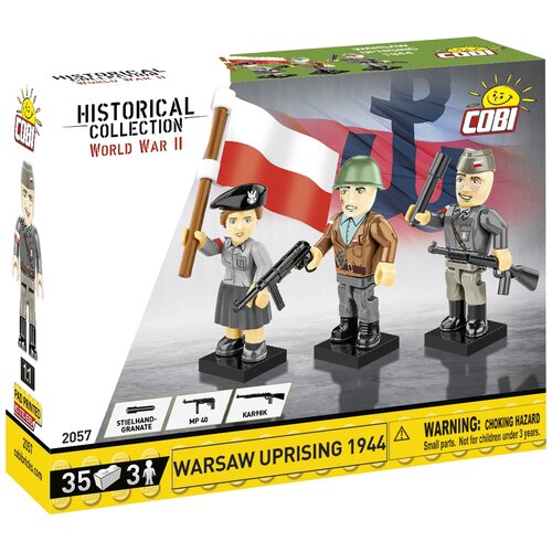 Klocki plastikowe COBI Historical Collection World War II Powstanie warszawskie 1944 COBI-2057