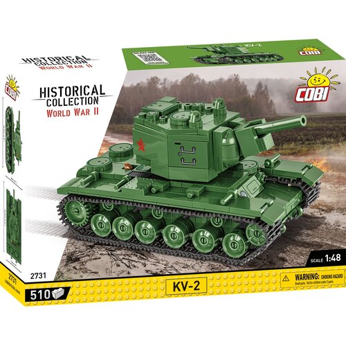 Klocki plastikowe COBI Historical Collection World War II KV-2 COBI-2731