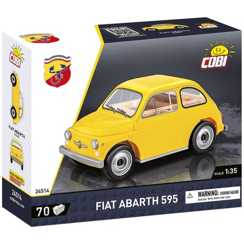 Klocki plastikowe COBI Youngtimer Collection Fiat Abarth 595 COBI-24514