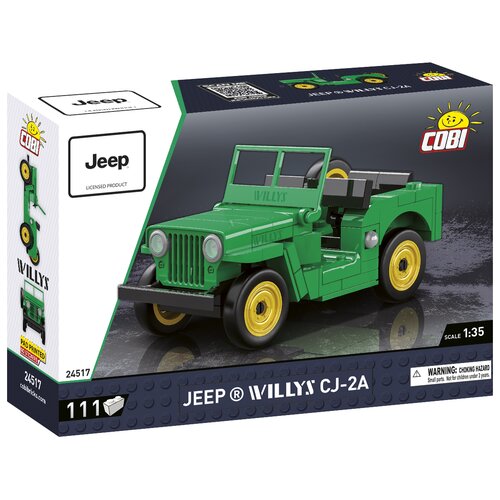Klocki plastikowe COBI Youngtimer Collection Jeep Willy's CJ-2a COBI-24517