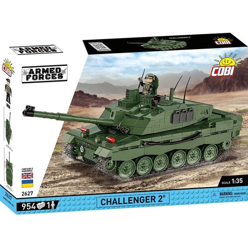 Klocki plastikowe COBI Armed Forces Challenger 2 COBI-2627