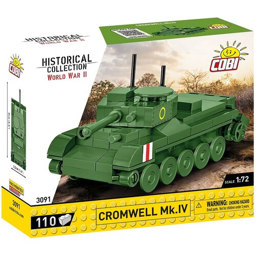 Klocki plastikowe COBI Historical Collection World War II Cromwell Mk.IV COBI-3091