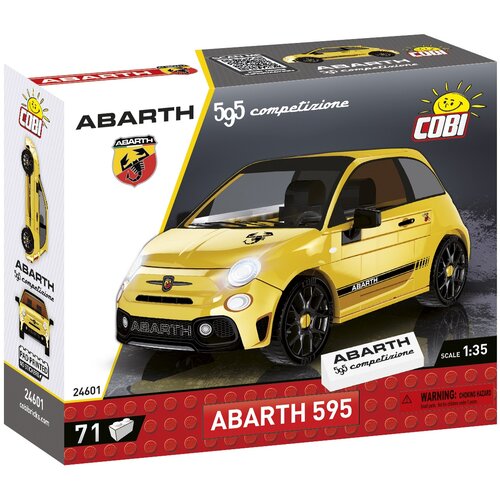 Klocki plastikowe COBI Fiat Abarth 595 Competizione COBI-24601