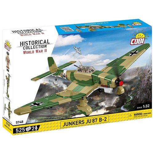 Klocki plastikowe COBI Historical Collection World War II Junkers Ju 87 B-2 COBI-5748