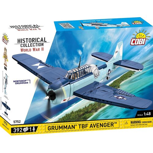 Klocki plastikowe COBI Historical Collection World War II Grumman TBF Avenger COBI-5752