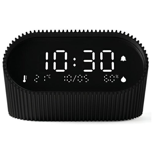 Budzik LEXON Ray Clock LR155MN3 Czarny