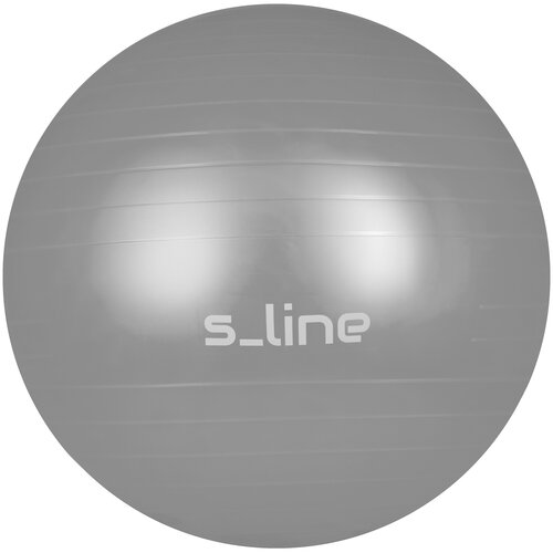 Piłka gimnastyczna S_LINE SA027G Szary (75 cm)