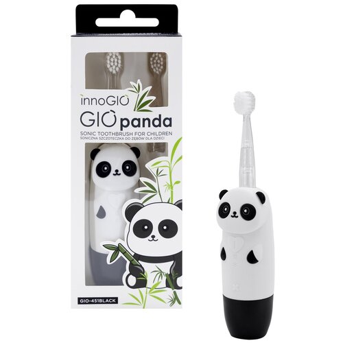 Szczoteczka soniczna INNOGIO Gio Panda Biało-czarny