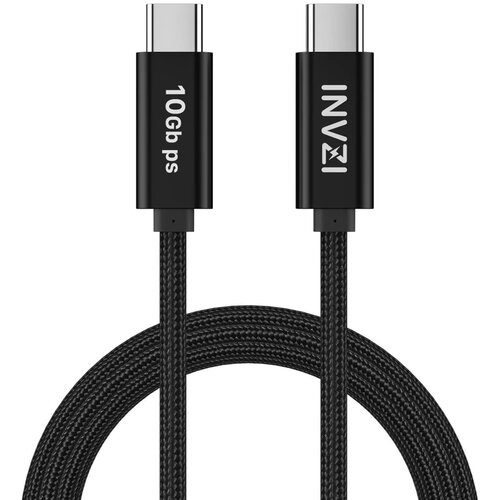 Kabel USB-C - USB-C  INVZI CTC66FT 2m Czarny