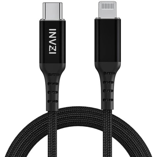 Kabel USB-C - Lightning INVZI CTL2M MFI 2m Czarny