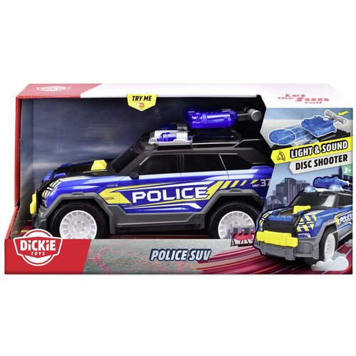 Samochód DICKIE TOYS Action Series Policyjny SUV 203306022