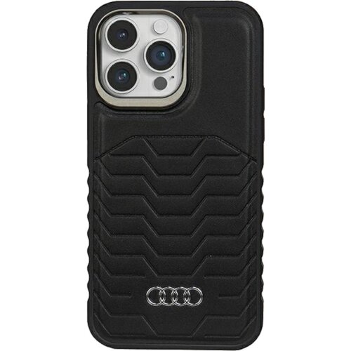 Etui AUDI Synthetic Leather MagSafe do Apple Iphone 14 Pro Czarny