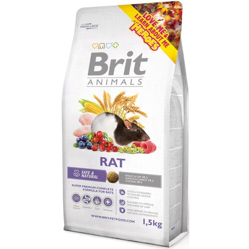 Karma dla gryzoni BRIT Animals Rat Complete 1.5 kg