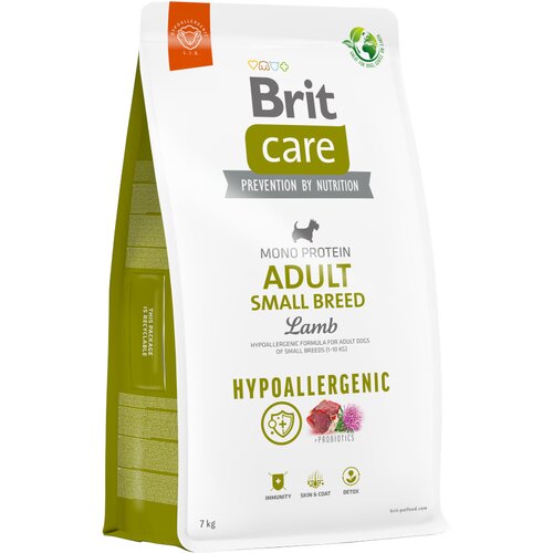 Karma dla psa BRIT Care Hypoallergenic Adult Small Breed Jagnięcina 7 kg