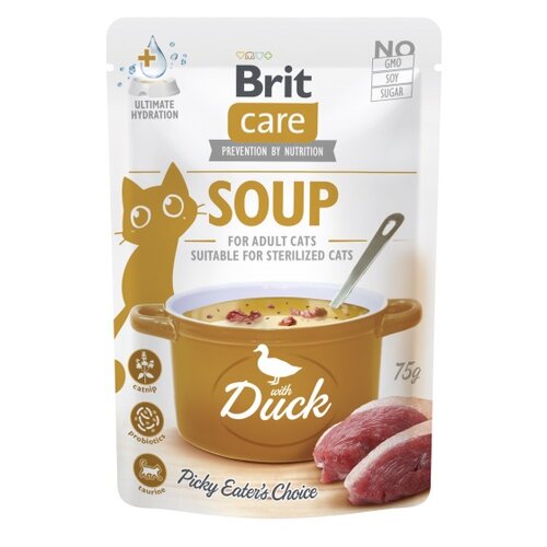 Karma dla kota BRIT CARE Soup z kaczką 75 g