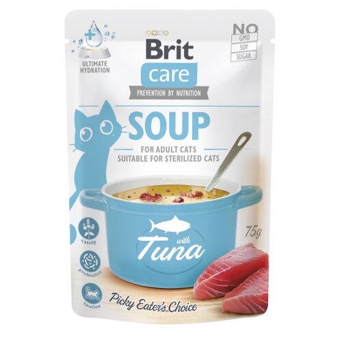 Karma dla kota BRIT CARE Soup z tuńczykiem 75 g