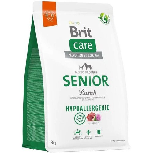 Karma dla psa BRIT CARE Hypoallergenic Senior Lamb 3 kg