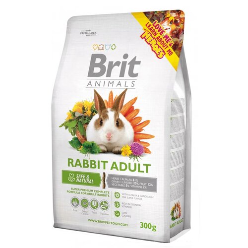 Karma dla gryzoni BRIT Rabbit Adult Complete 300 g