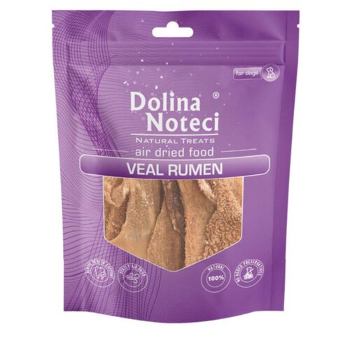 Przysmak dla psa DOLINA NOTECI Natural Treats Veal Rumen Żwacze cielęce 100 g