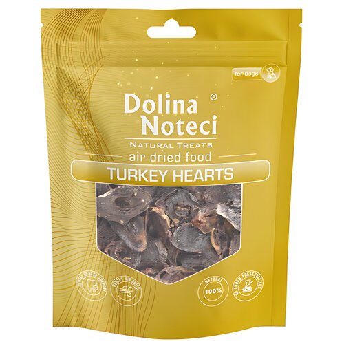 Przysmak dla psa DOLINA NOTECI Natural Treats Serca z indyka 150 g