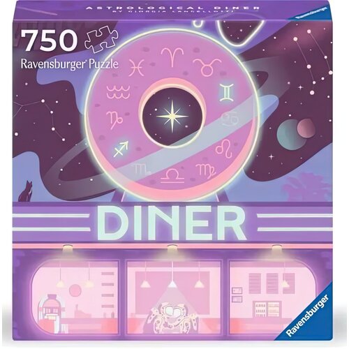 Puzzle RAVENSBURGER Art & Soul Astrologiczna kolacja 12001000 (750 elementów)