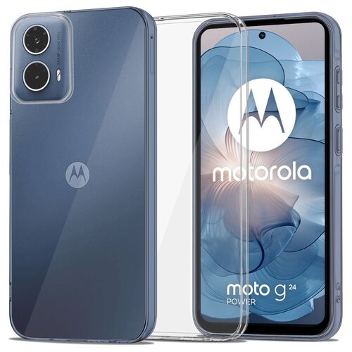 Etui TECH-PROTECT Flexair do Motorola Moto G24/G24 Power/G04/E14 Przezroczysty