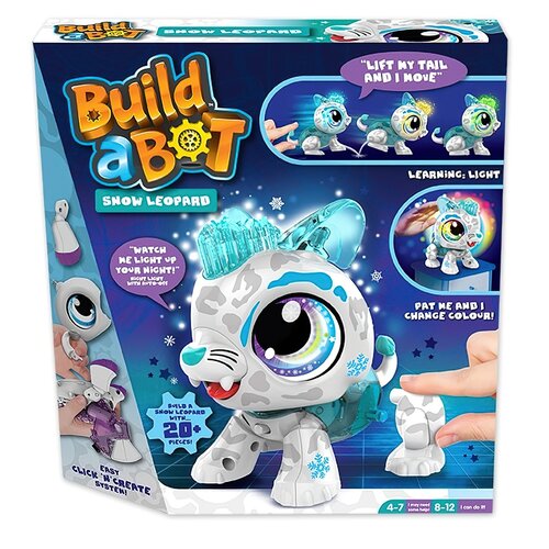 Zabawka interaktywna GOLIATH Build a Bot Śnieżna Pantera 928566.006