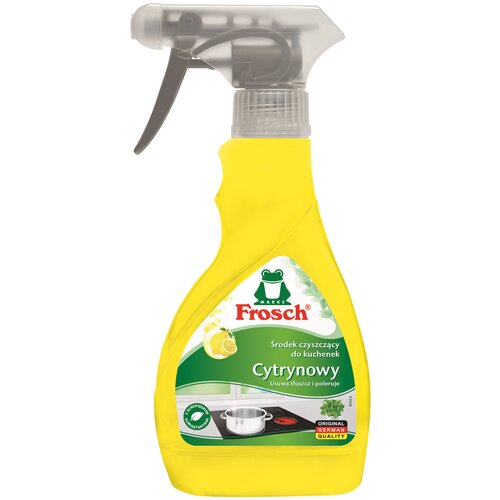 Płyn do czyszczenia płyt ceramicznych i indukcyjnych FROSCH Cytrynowy 300 ml
