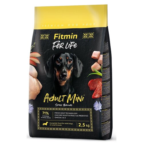 Karma dla psa FITMIN Dog For Life Adult Mini 2.5 kg