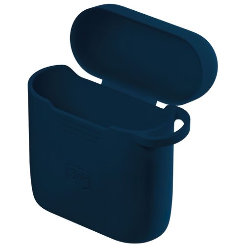 Etui na słuchawki 3MK Silicone Case AirPods 2nd Granatowy