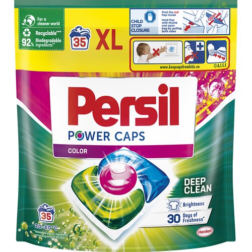 Kapsułki do prania PERSIL Power Caps Color - 35 szt.