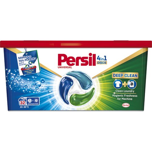 Kapsułki do prania PERSIL Discs 4 in 1 Universal - 32 szt.