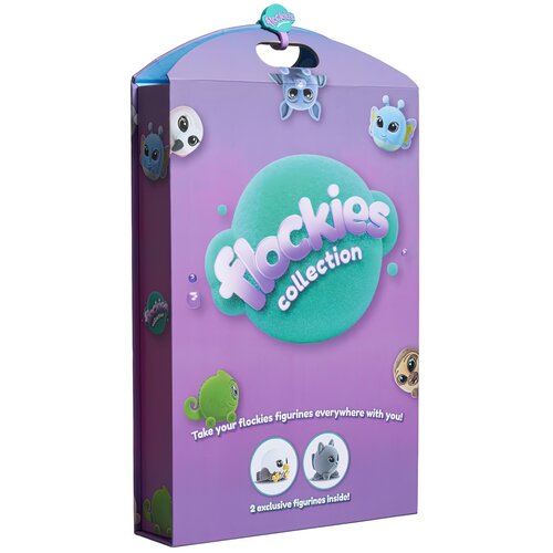 Zestaw figurek FLOCKIES Walizka FLO0124