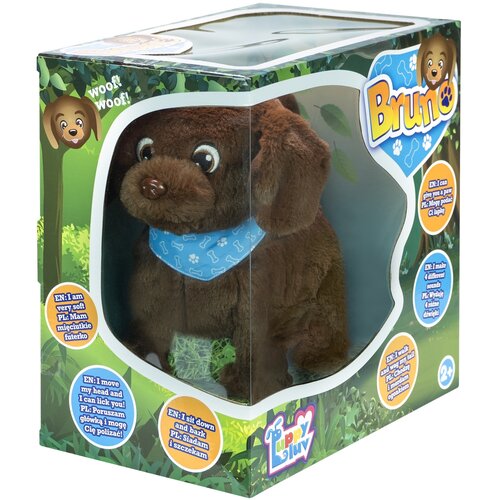 Zabawka interaktywna TM TOYS Puppy Luv Bruno DKO0061