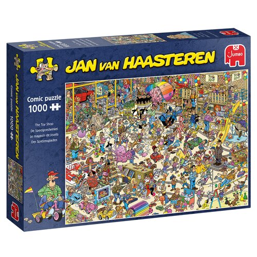 Puzzle JUMBO Jan Van Haasteren Sklep z zabawkami 19073 (1000 elementów)