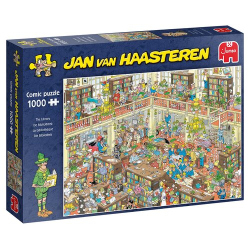 Puzzle JUMBO Jan van Haasteren Biblioteka 19092 (1000 elementów)