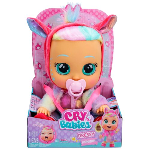 Lalka CRY BABIES Dressy Fantasy Hannah 88436