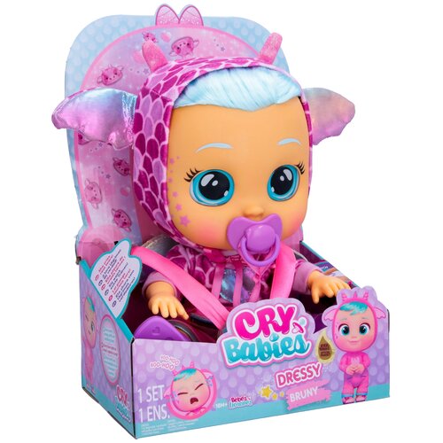 Lalka CRY BABIES Dressy Bruny 904095