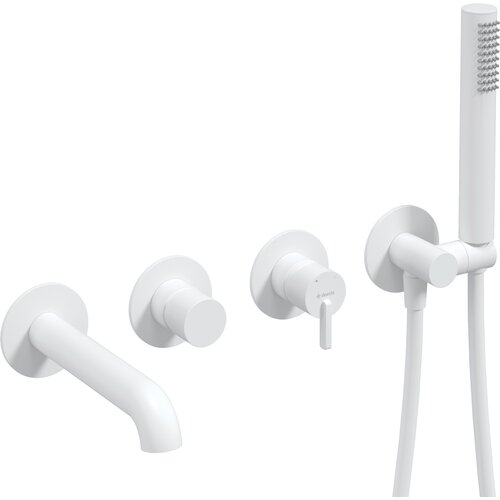 Bateria wannowa podtynkowa DEANTE Silia BQS A18P Bianco