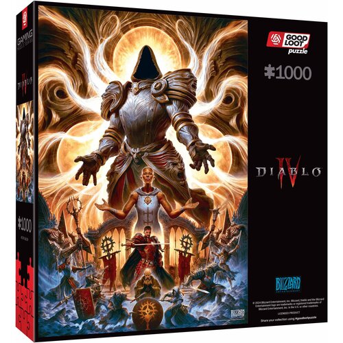 Puzzle CENEGA Gaming Puzzle: Diablo IV Inarius The Father (1000 elementów)