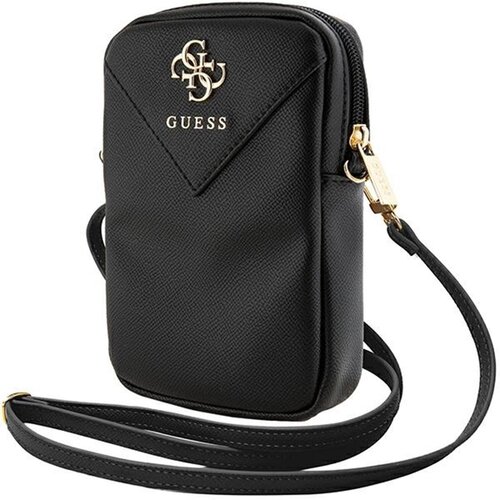 Torebka GUESS Zip Triangle 4G Czarny